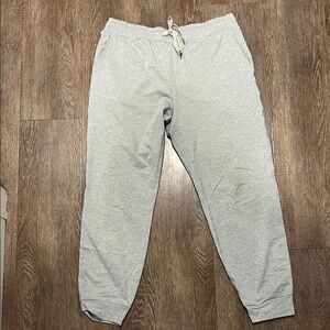 Vuori Heather Gray Performance Joggers in Regular Length